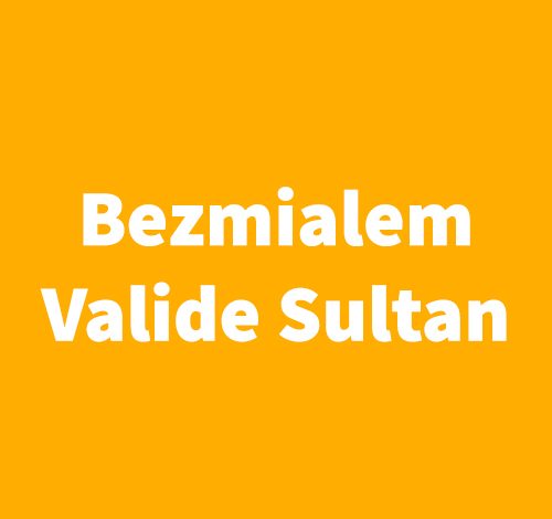 Bezmialem Valide Sultan - Arzu Terzi