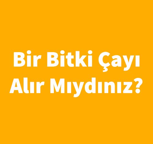 Bir Bitki Çayı Alır Mıydınız - Donatella Rizzati