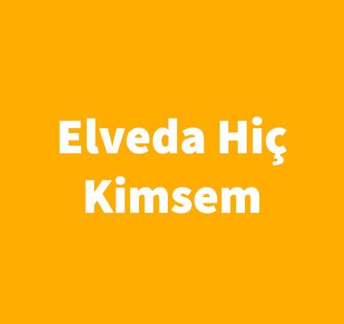 Elveda Hiç Kimsem - Jeniffer Weiner