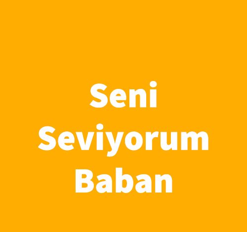 Seni Seviyorum-Baban - Walter Veltroni