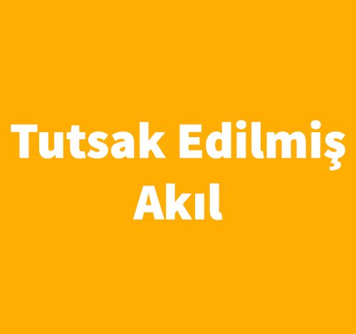 Tutsak Edilmiş Akıl - Czeslaw Milosz