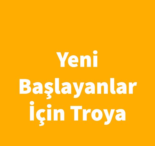 Yeni Başlayanlar İçin Troya - Rüstem Aslan