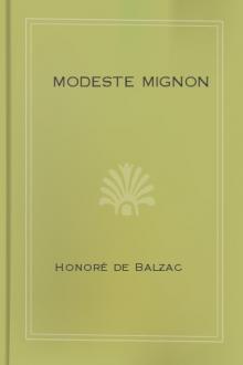 Modeste Mignon by Honoré de Balzac