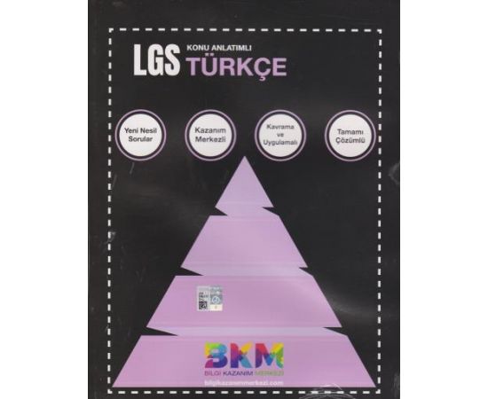 LGS Türkçe Konu Anlatımlı Bilgi Kazanım Merkezi