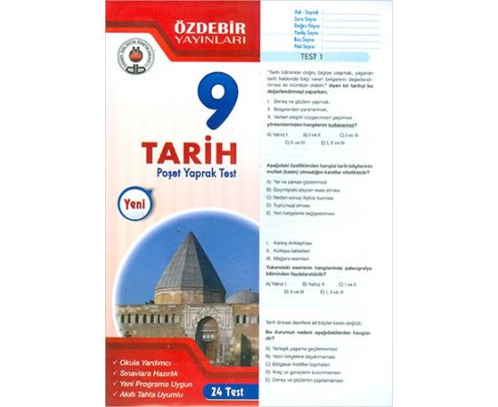 Özdebir 9.Sınıf Tarih Yaprak Test