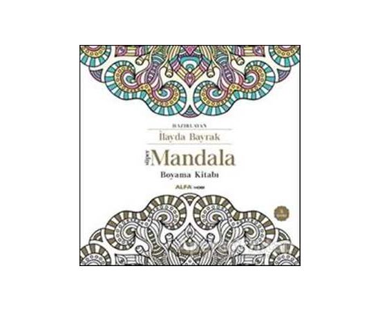 Süper Mandala Boyama kitabı - Kolektif - Alfa Yayınları