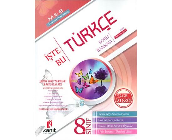 Kanıt 8.Sınıf İşte Bu Türkçe Soru Bankası