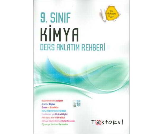 Test Okul 9.Sınıf Kimya Ders Anlatım Rehberi