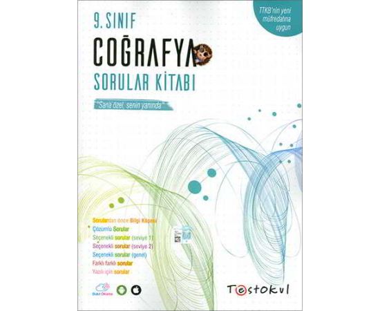 Test Okul 9.Sınıf Coğrafya Sorular Kitabı