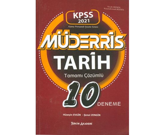 Tercih Akademi 2021 KPSS Tarih Çözümlü 10 Deneme