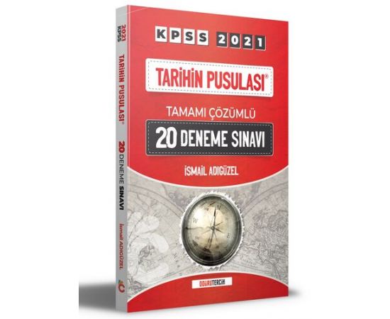 Doğru Tercih 2021 KPSS Tarihin Pusulası Tamamı Çözümlü 20 Deneme Sınavı
