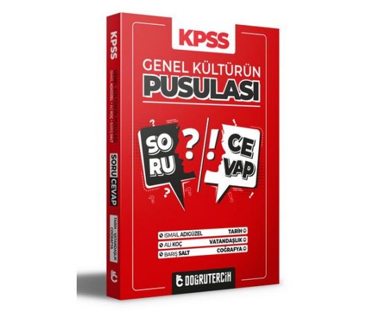 Doğru Tercih 2021 KPSS Genel Kültürün Pusulası Soru Cevap
