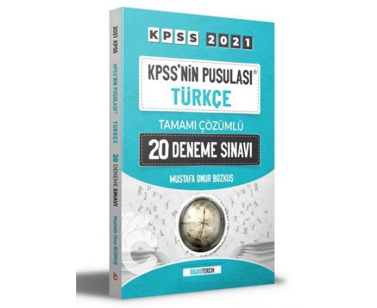 Doğru Tercih 2021 KPSSnin Pusulası Türkçe Çözümlü 20 Deneme Sınavı