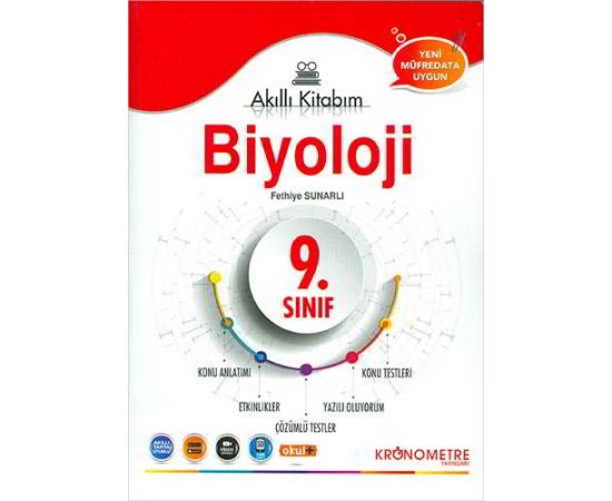 Kronometre 9.Sınıf Biyoloji Akıllı Kitabım