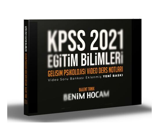 Benim Hocam 2021 KPSS Gelişim Psikolojisi Video Ders Notları
