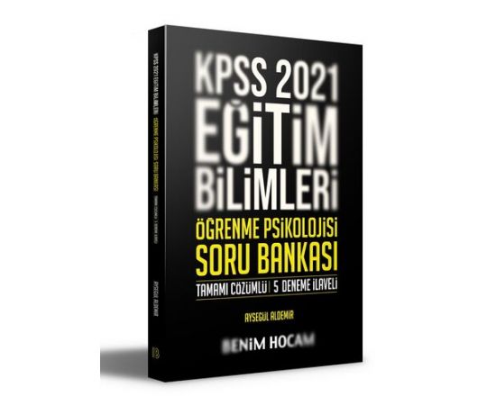 Benim Hocam 2021 KPSS Öğrenme Psikolojisi Çözümlü 5 Deneme İlaveli Soru Bankası