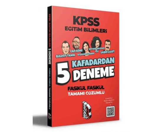 Benim Hocam 2021 KPSS Eğitim Bilimleri 5 Kafadardan Tamamı Çözümlü 5 Deneme