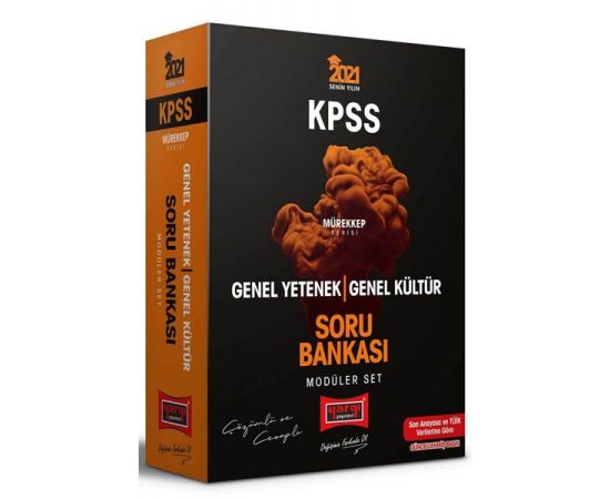 Yargı 2021 KPSS Lisans Çözümlü ve Cevaplı Modüler Soru Bankası Seti