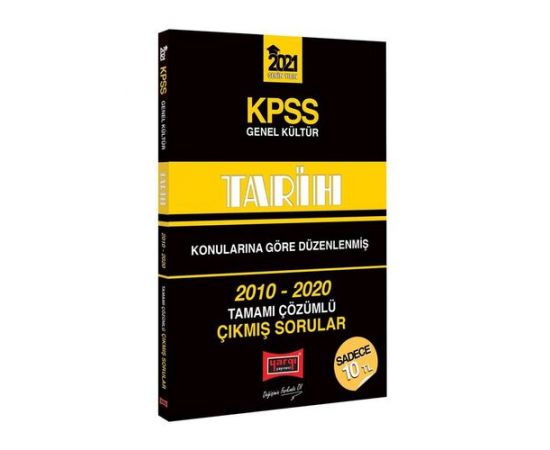 Yargı 2021 KPSS Tarih Çözümlü Çıkmış Sorular