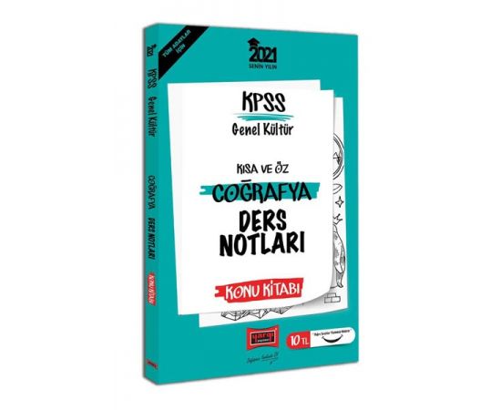 Yargı 2021 KPSS Coğrafya Kısa ve Öz Ders Notları