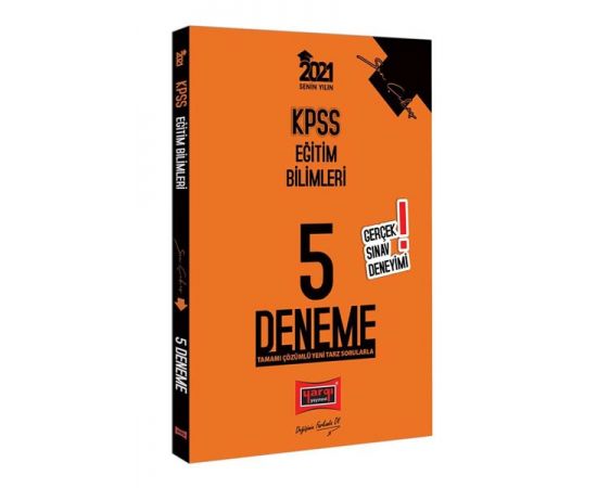Yargı 2021 KPSS Eğitim Bilimleri Son Çıkış Çözümlü 5 Deneme