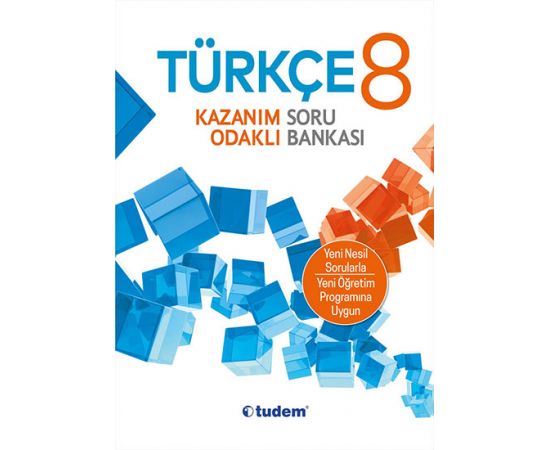 Tudem 8.Sınıf Türkçe Kazanım Odaklı Soru Bankası