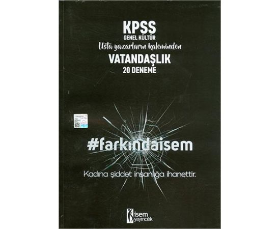 İsem 2020 KPSS Farkındaİsem Genel Kültür Vatandaşlık 20 Deneme