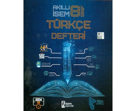 8.Sınıf Akıllı İsem Türkçe Defteri İsem Yayıncılık