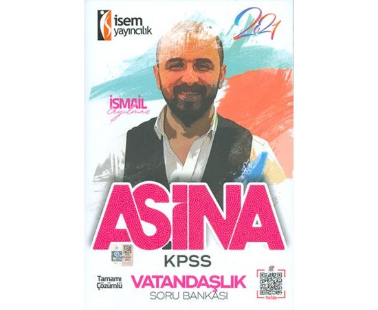 2021 KPSS Aşina Vatandaşlık Çözümlü Soru Bankası İsem Yayıncılık