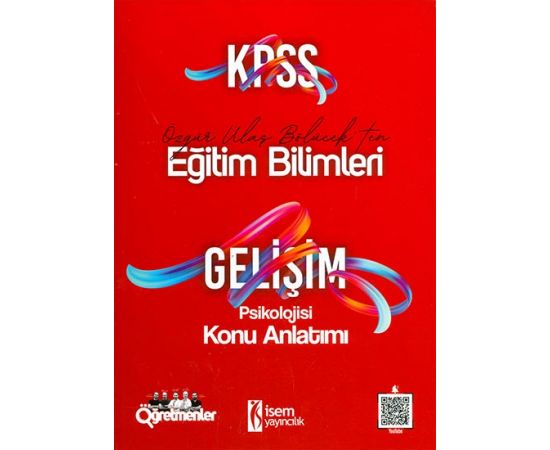 2021 KPSS Gelişim Psikolojisi Konu Anlatımı İsem Yayıncılık
