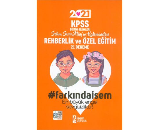 2021 İsem KPSS Eğitim Bilimleri Rehberlik ve Özel Eğitim 21 Deneme