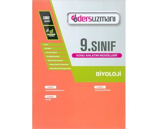 Ders Uzmanı 9.Sınıf Biyoloji Konu Anlatım Modülleri