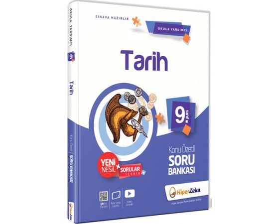 Hiper Zeka 9.Sınıf Tarih Konu Özetli Soru Bankası