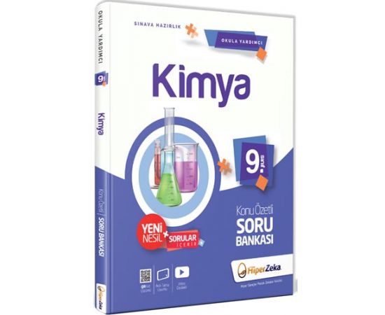 Hiper Zeka 9.Sınıf Kimya Konu Özetli Soru Bankası