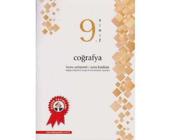 Zafer 9. Sınıf Coğrafya Konu Anlatımlı Soru Bankası