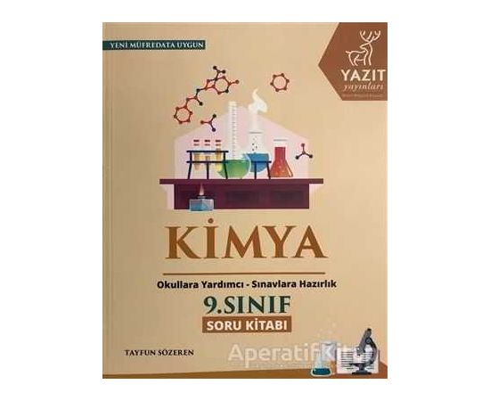 9.Sınıf Kimya Soru Kitabı Yazıt Yayınları