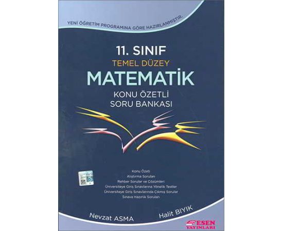 Esen 11.Sınıf Temel Düzey Matematik Konu Özetli Soru Bankası