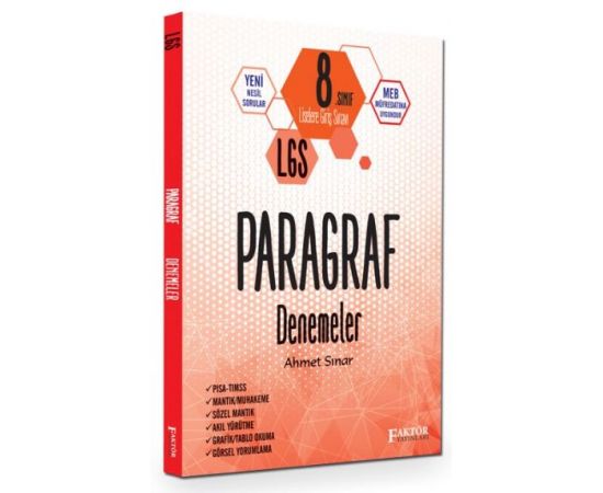 Faktör 8.Sınıf LGS Paragraf Denemeler