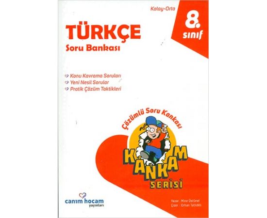 8.Sınıf Türkçe Soru Bankası Canım Hocam Yayınları