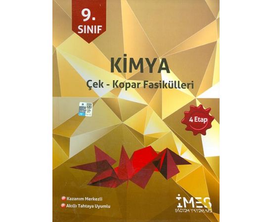 9.Sınıf Kimya Çek Kopar Fasikülleri İmes Eğitim Yayınları