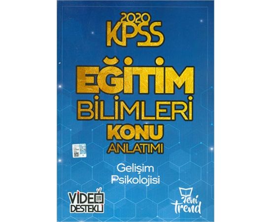 Yeni Trend 2020 KPSS Gelişim Psikolojisi Konu Anlatımlı