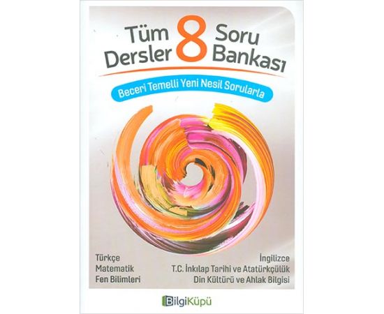 Bilgiküpü 8.Sınıf Tüm Dersler Soru Bankası