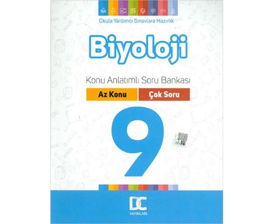 9.Sınıf Biyoloji Az Konu Çok Soru Doğru Cevap Yayınları