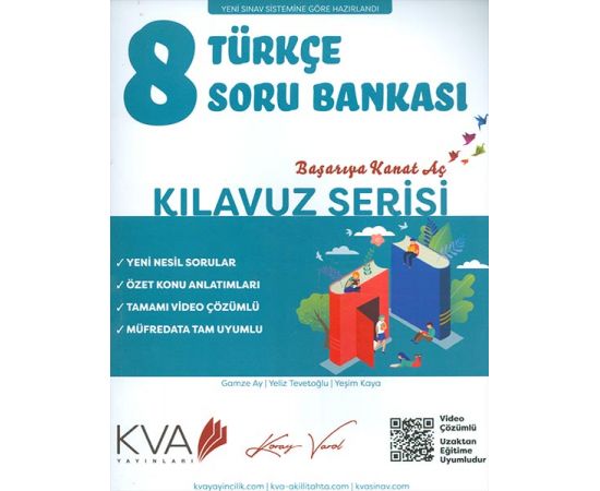 KVA 8.Sınıf Türkçe Soru Bankası Kılavuz Serisi