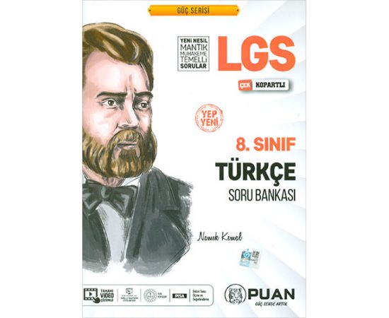 Puan 8.Sınıf LGS Türkçe Soru Bankası