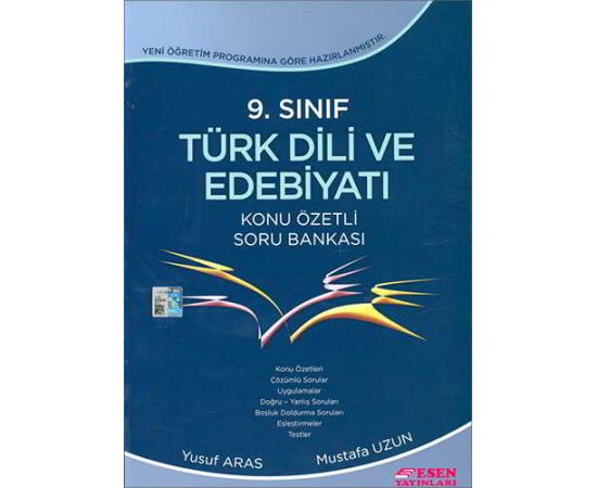 Esen 9.Sınıf Türk Edebiyatı Konu Özetli Soru Bankası