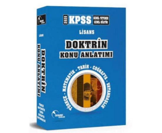 Doktrin 2020 KPSS Lisans Konu Anlatımlı Modüler Set
