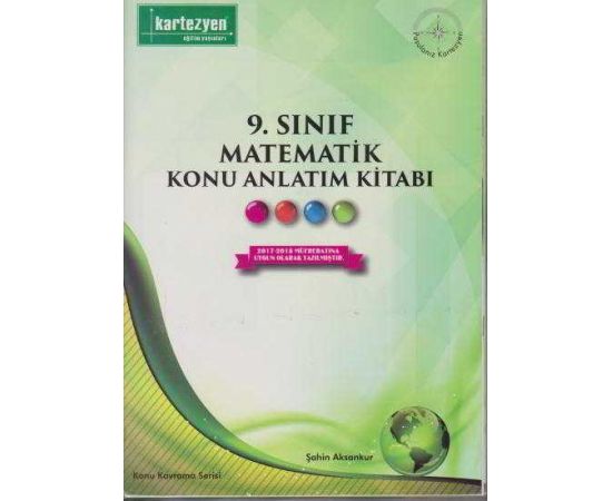 Kartezyen 9.Sınıf Matematik Konu Anlatım Kitabı Set
