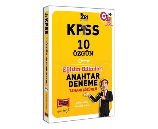 Yargı 2021 KPSS Eğitim Bilimleri Çözümlü 10 Özgün Anahtar Deneme