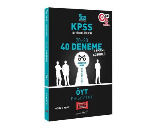 Yargı 2021 KPSS ÖYT-PG-SY-ÖTMT Çözümlü 40 Deneme
